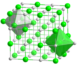 Struktur von Magnesiumoxid