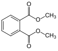 Dimethylphthalate Structural Formula.svg