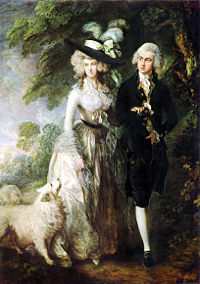 Gainsborough: Morgenspaziergang, 1785 Gainsborough:Morgenspaziergang, 1785